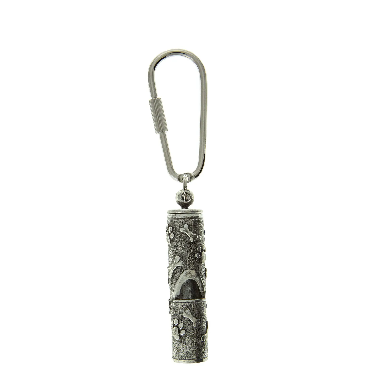 1928 Jewelry Paws And Bones Whistle Carabiner Key Chain