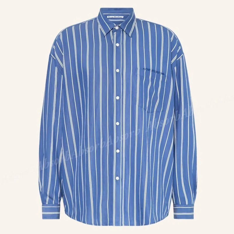 Acne Studios  |Stripes Long Sleeves Designers Shirts