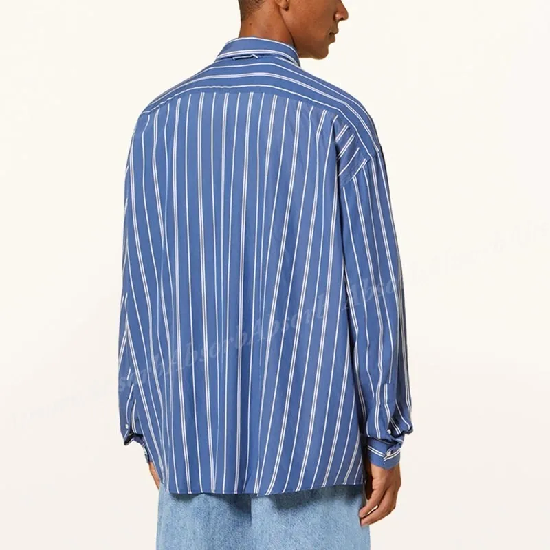 Acne Studios  |Stripes Long Sleeves Designers Shirts