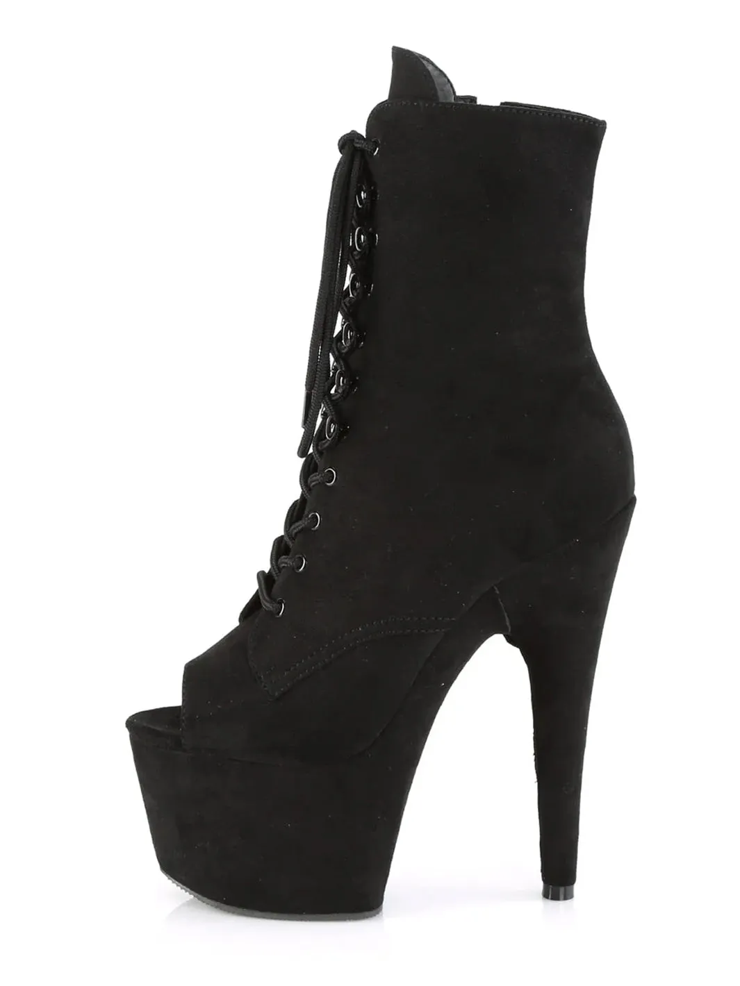 ADORE-1021FS - BLACK FAUX SUEDE  PRE ORDER 