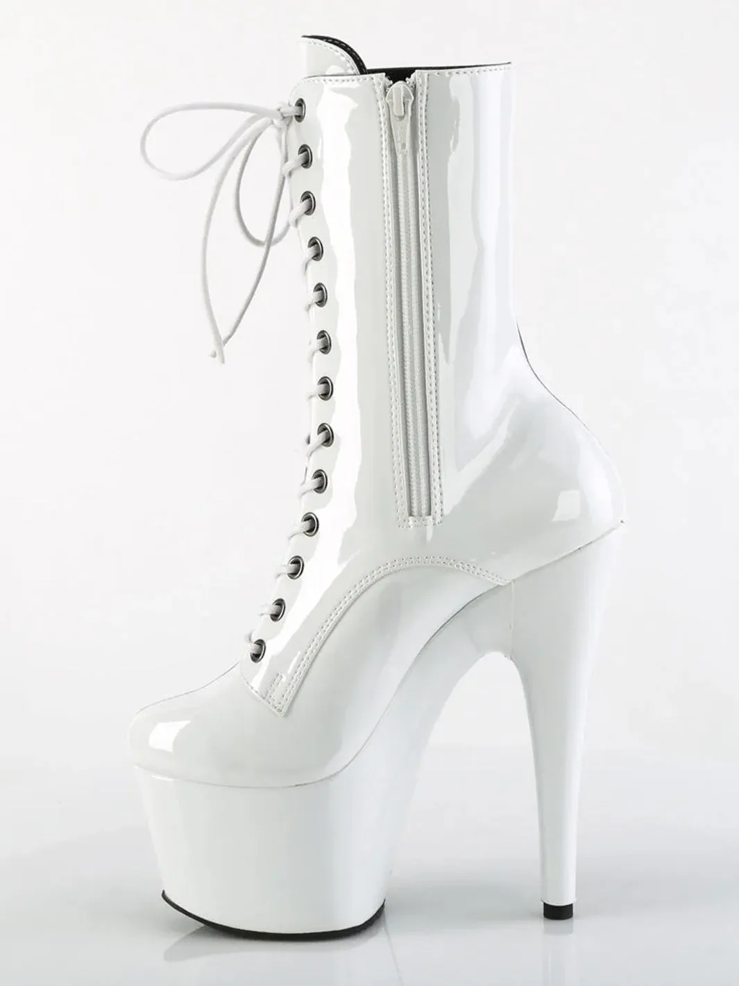 ADORE-1040TT - BLACK / WHITE PATENT  PRE ORDER 