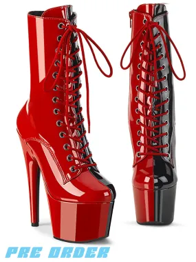 ADORE-1040TT - RED / BLACK PATENT  PRE ORDER 