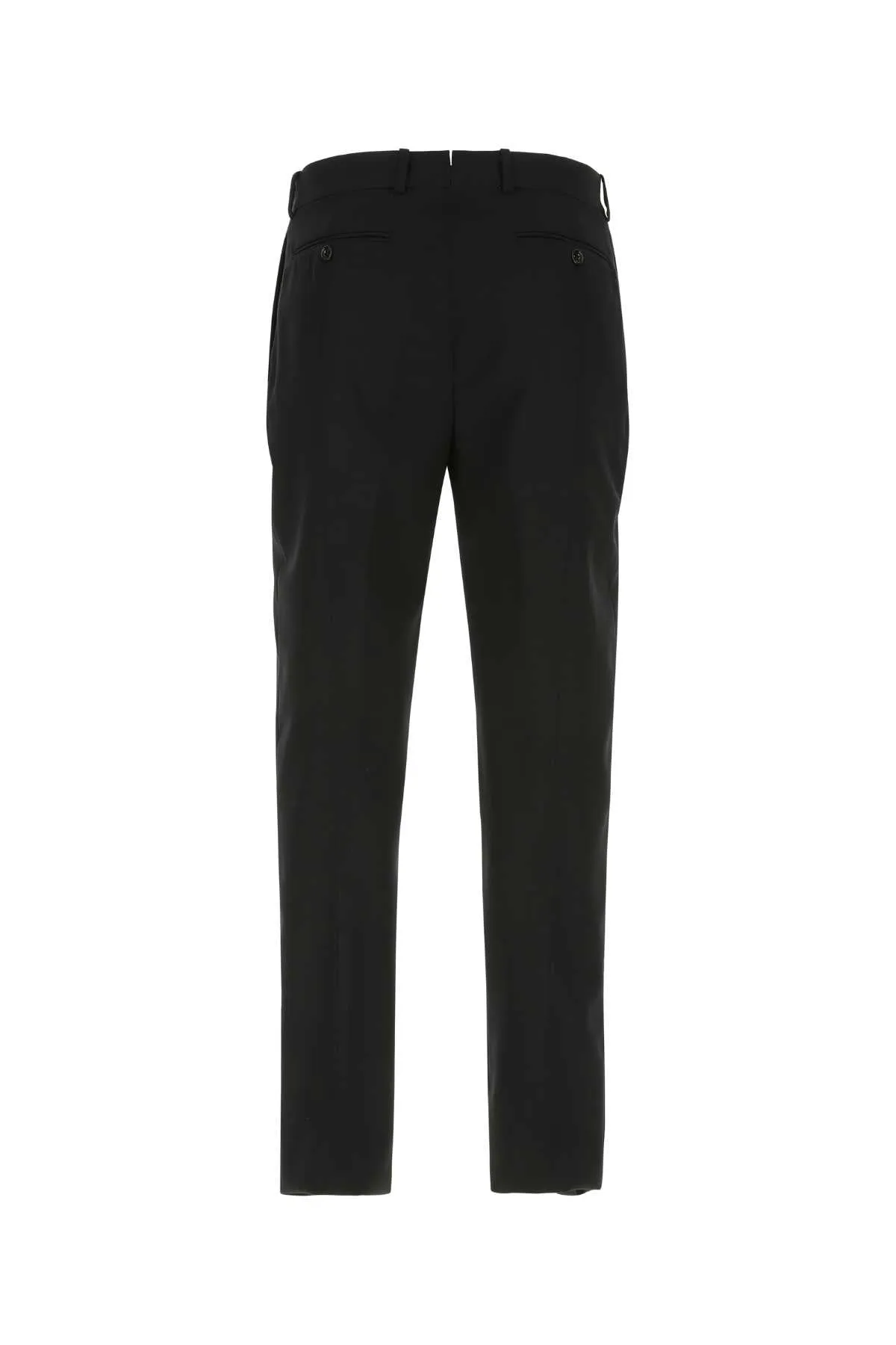 Alexander McQueen Pressed Crease Tailored-Cut Trousers