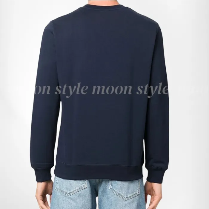 A.P.C.  |Crew Neck Long Sleeves Plain Cotton Logo Designers