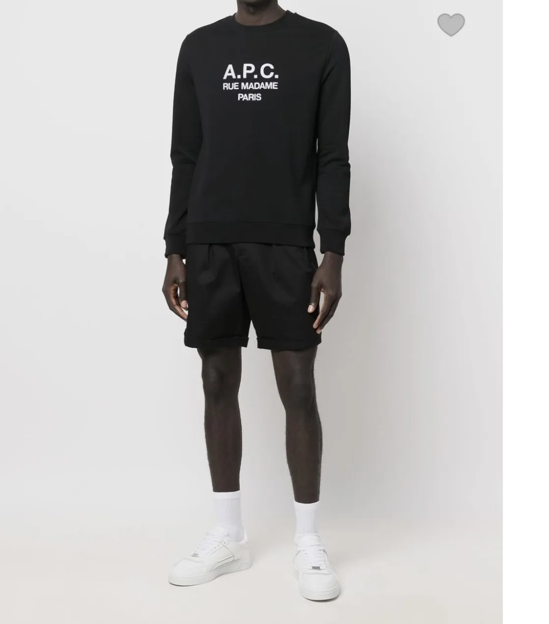 A.P.C.  |Crew Neck Unisex Long Sleeves Cotton Logo Designers