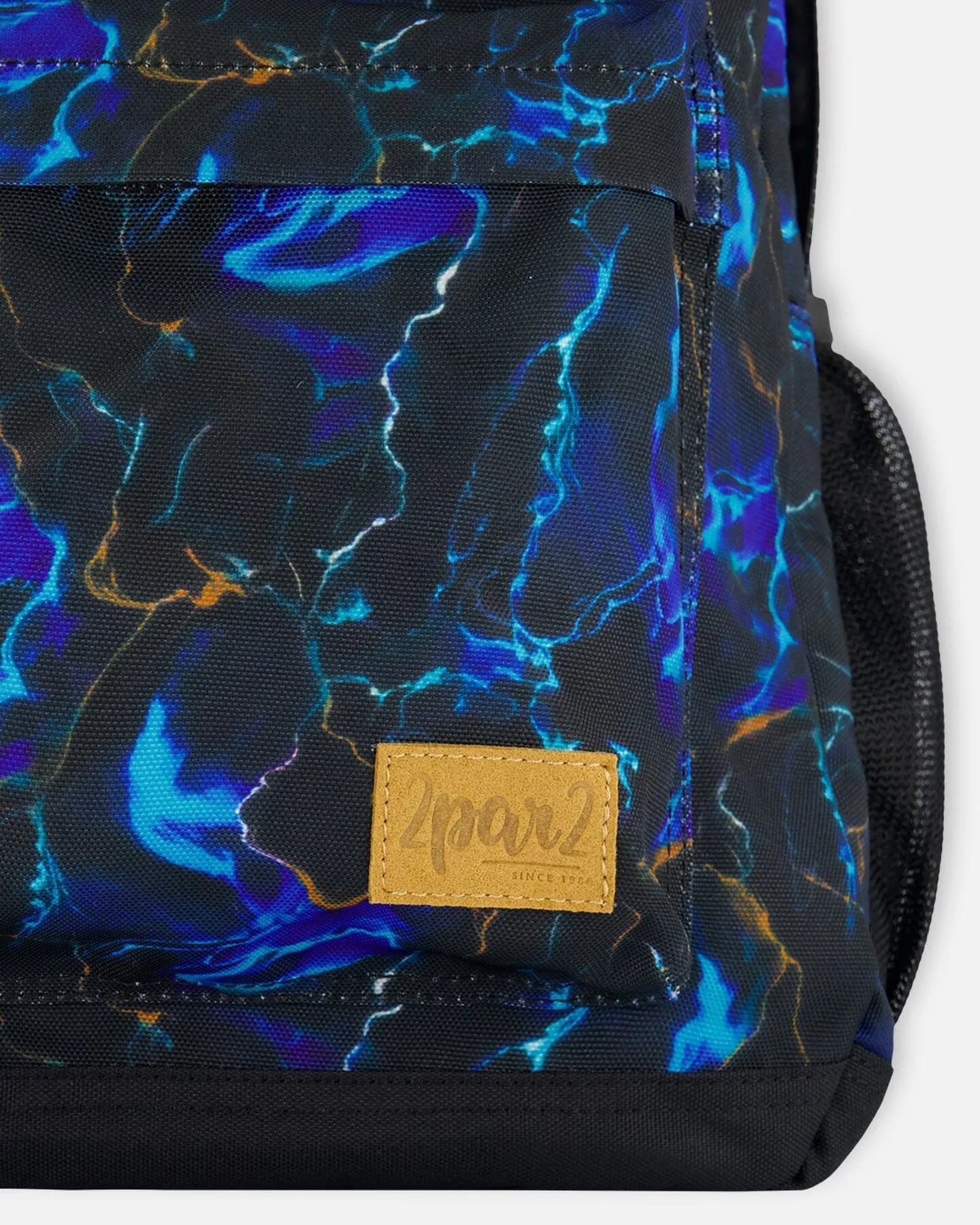 Backpack Black Printed Storm