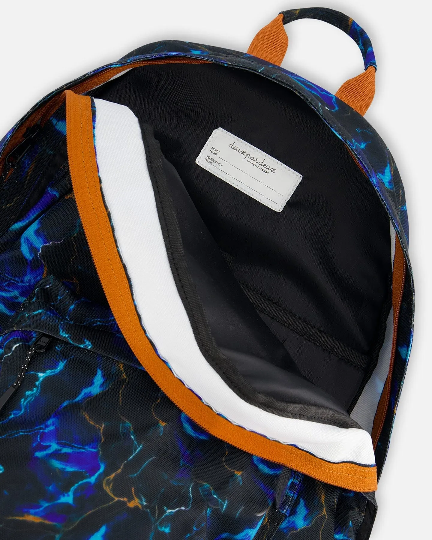 Backpack Black Printed Storm