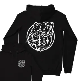 Bear Scene Hoodie / Back Print