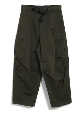 Benny, Super Wide Ballon Trousers, Olive Drill