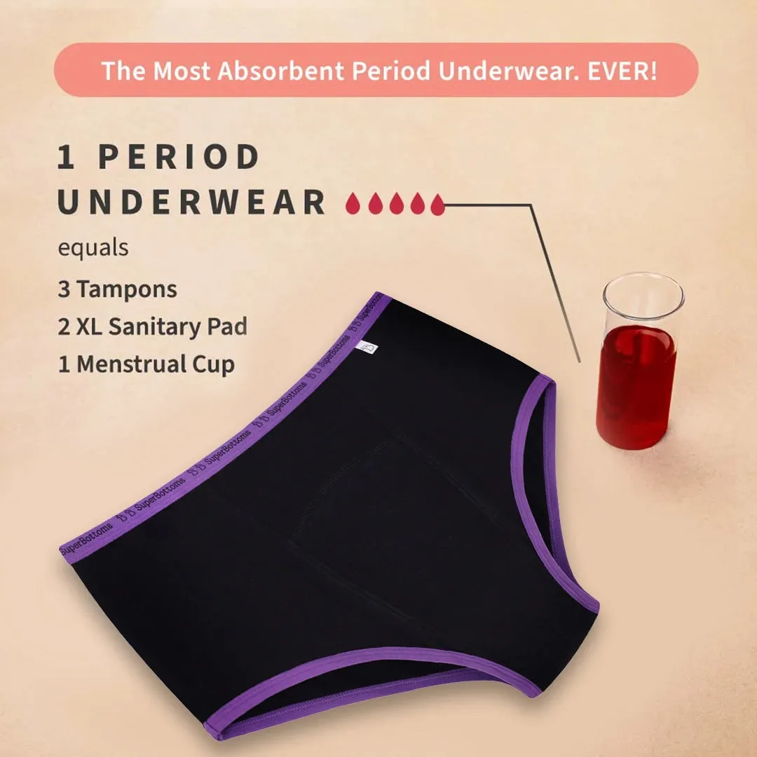 Black Period Underwear