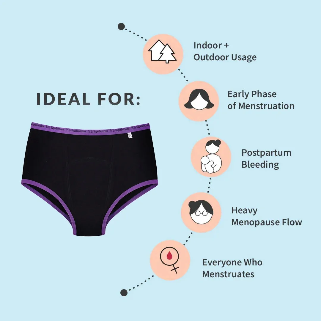 Black Period Underwear