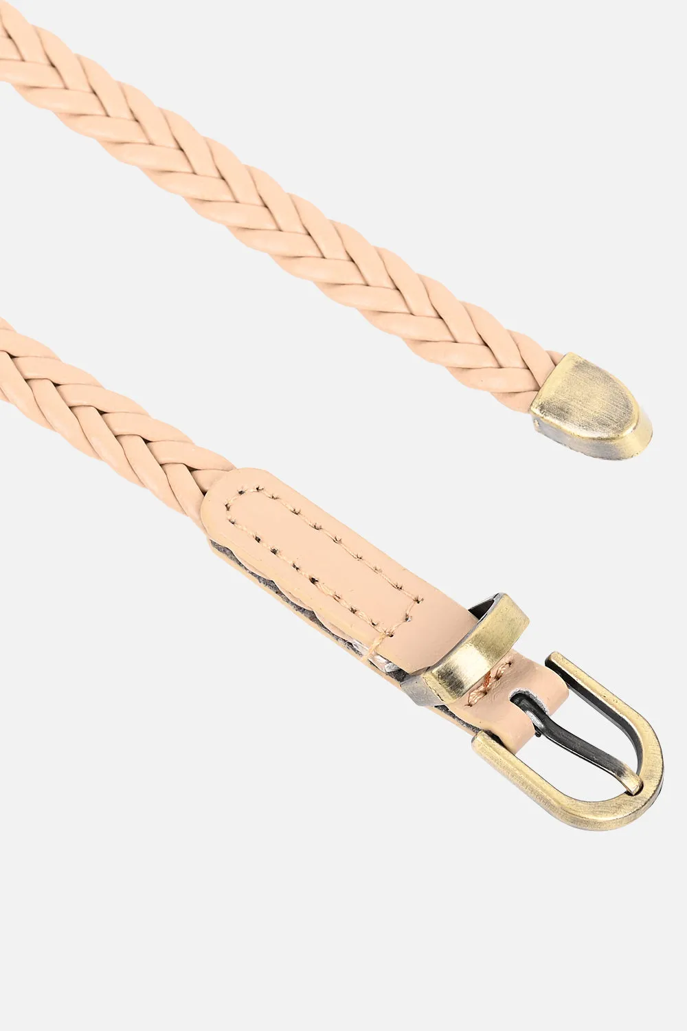 Braided Thin Belt