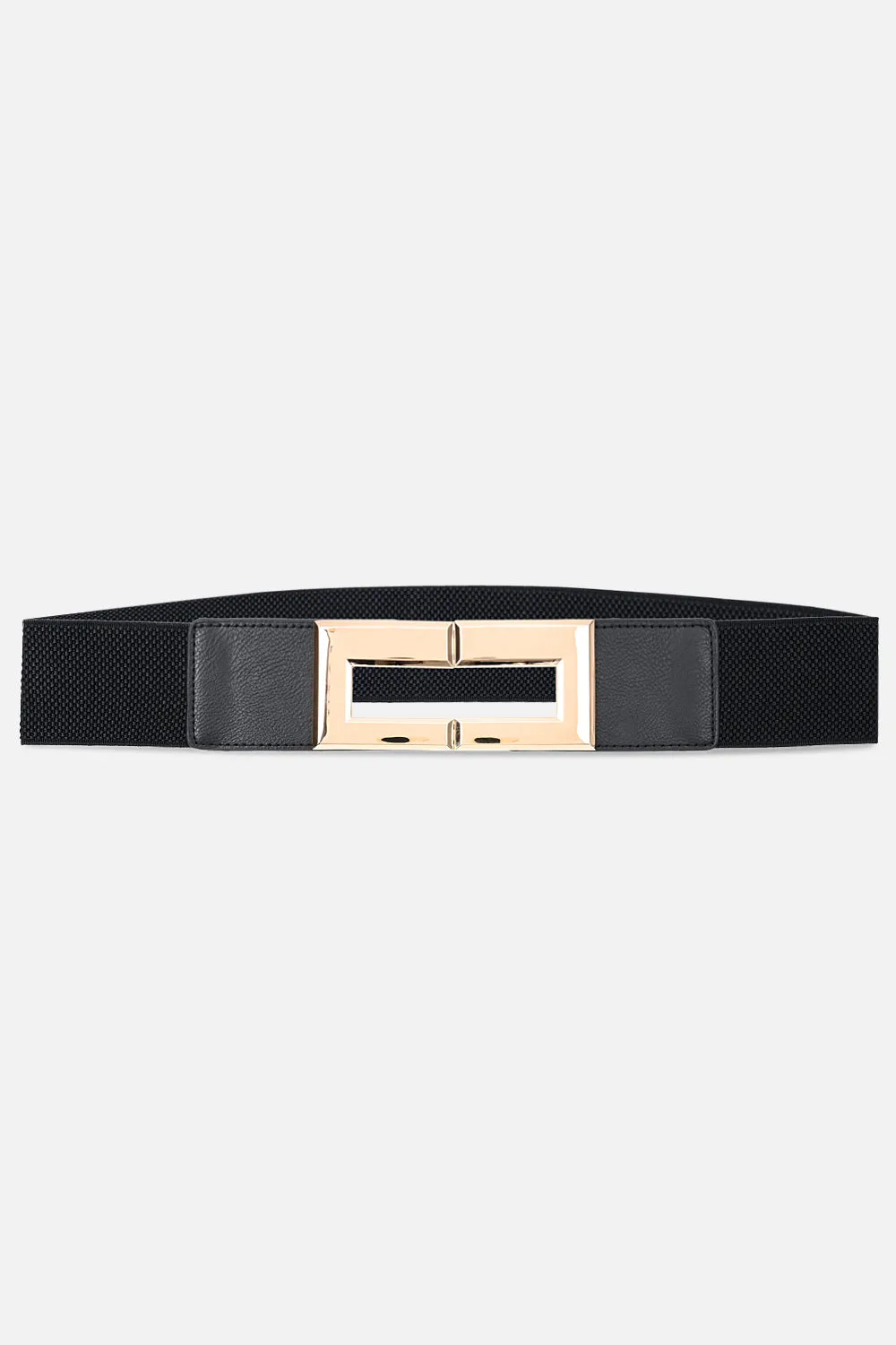 Broad Rectangle Buckle Belt