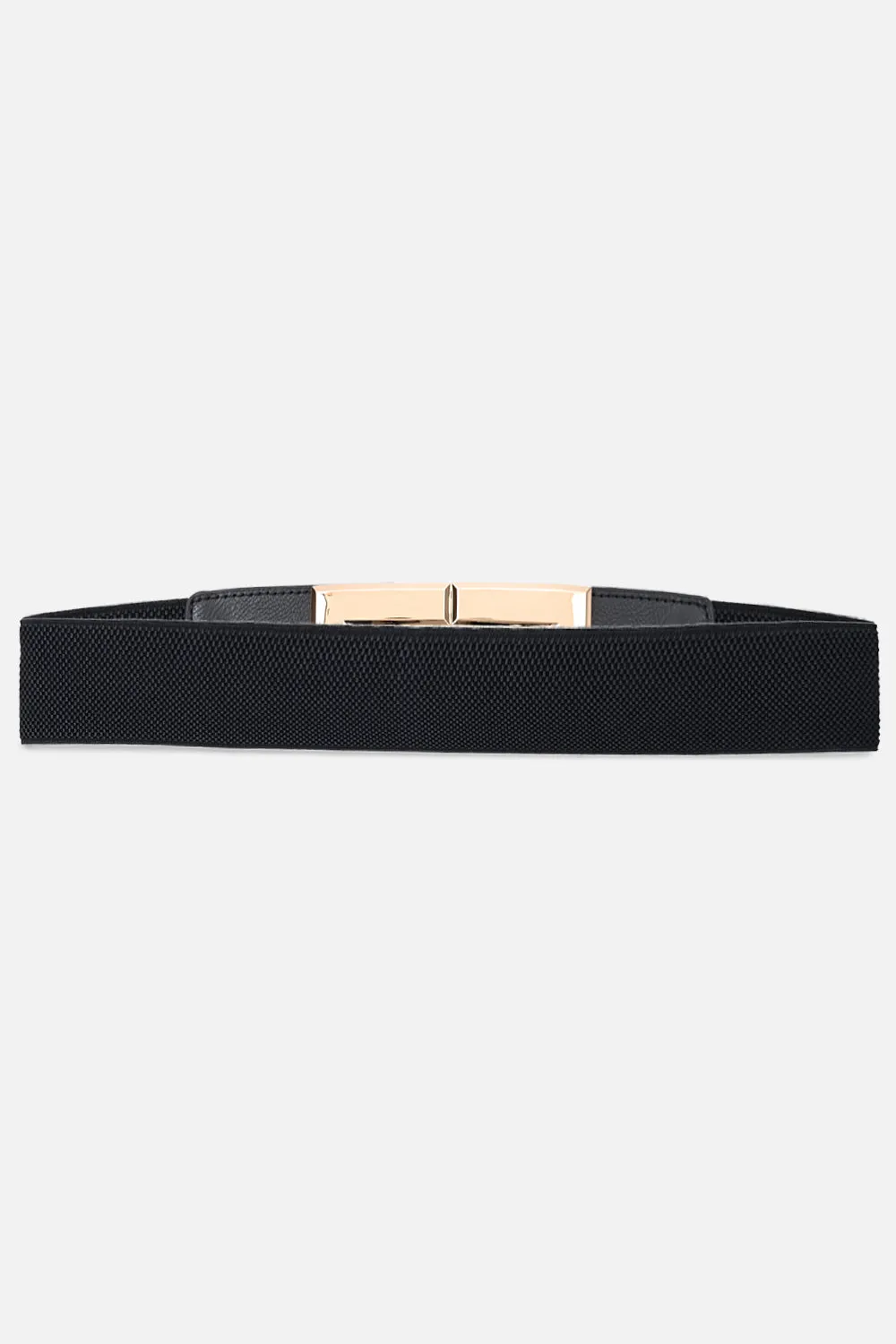 Broad Rectangle Buckle Belt