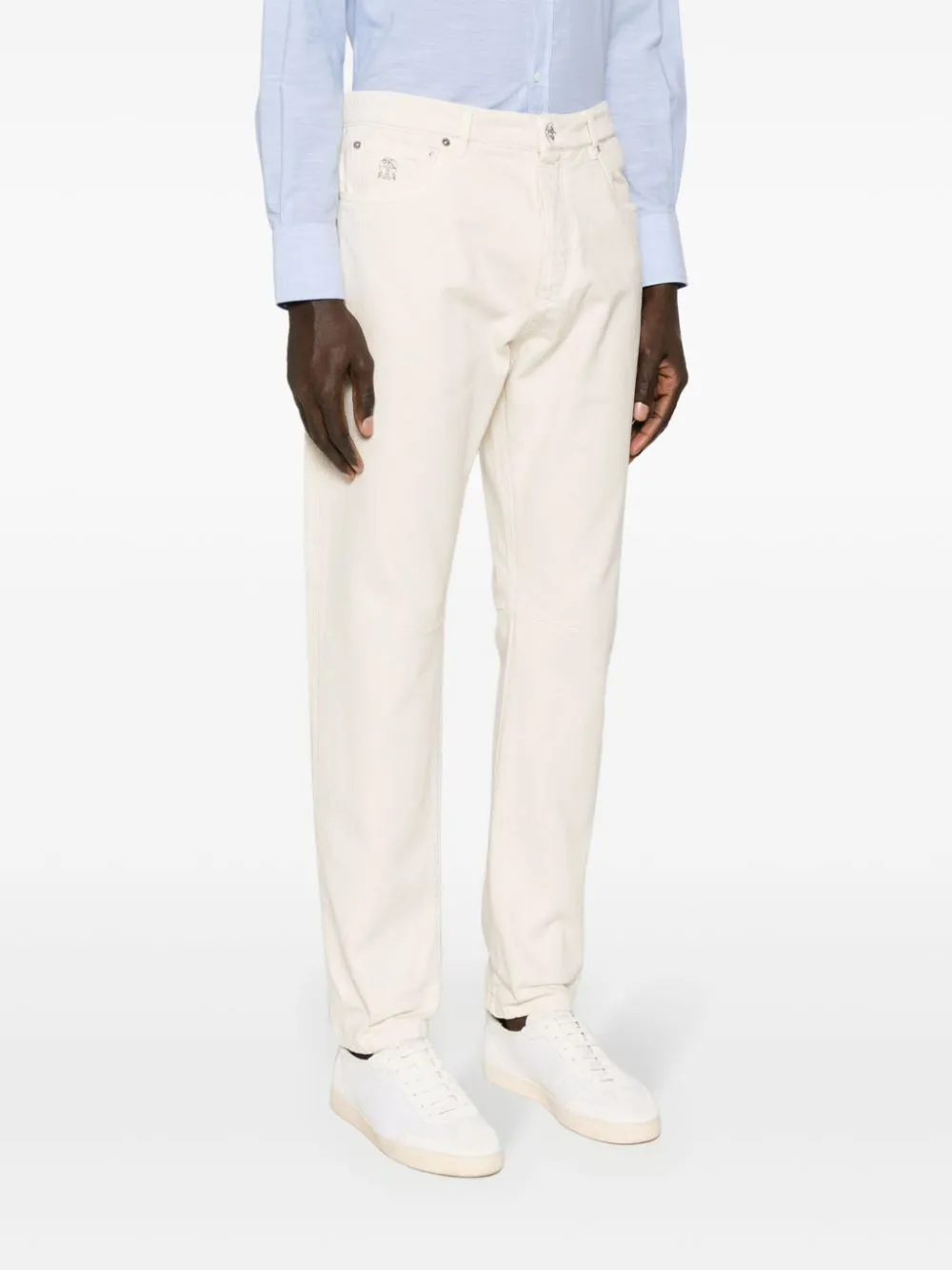 Brunello Cucinelli Trousers White