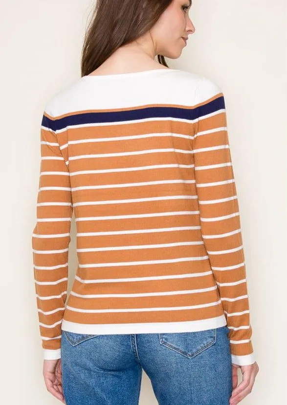 Cara Colorblock Lightweight Pullovers - 3 Colors!