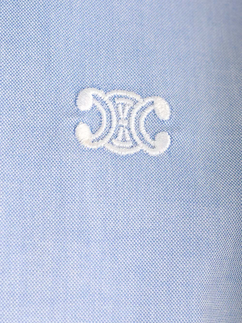 CELINE  |Monogram Casual Style Long Sleeves Cotton Logo