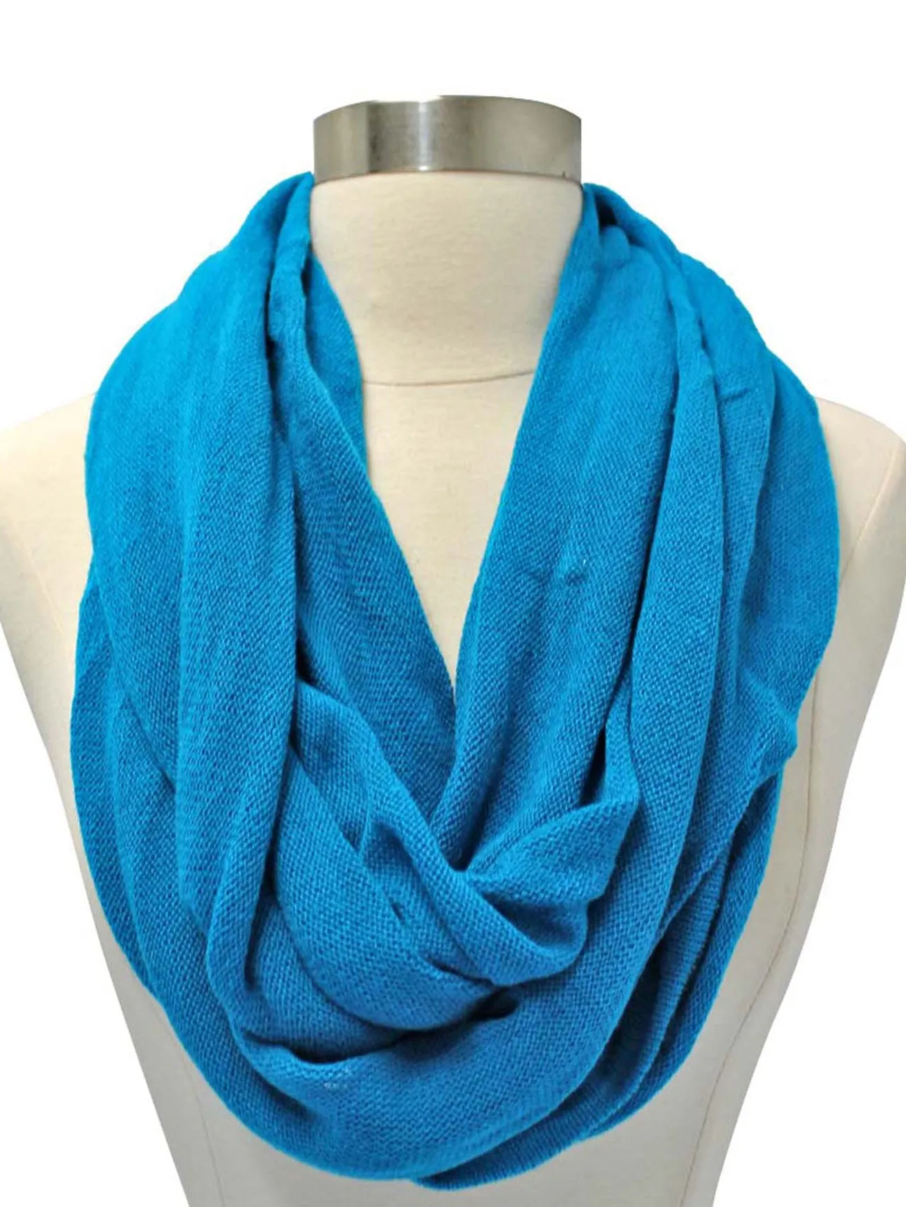 Classic Knit Winter Unisex Infinity Scarf