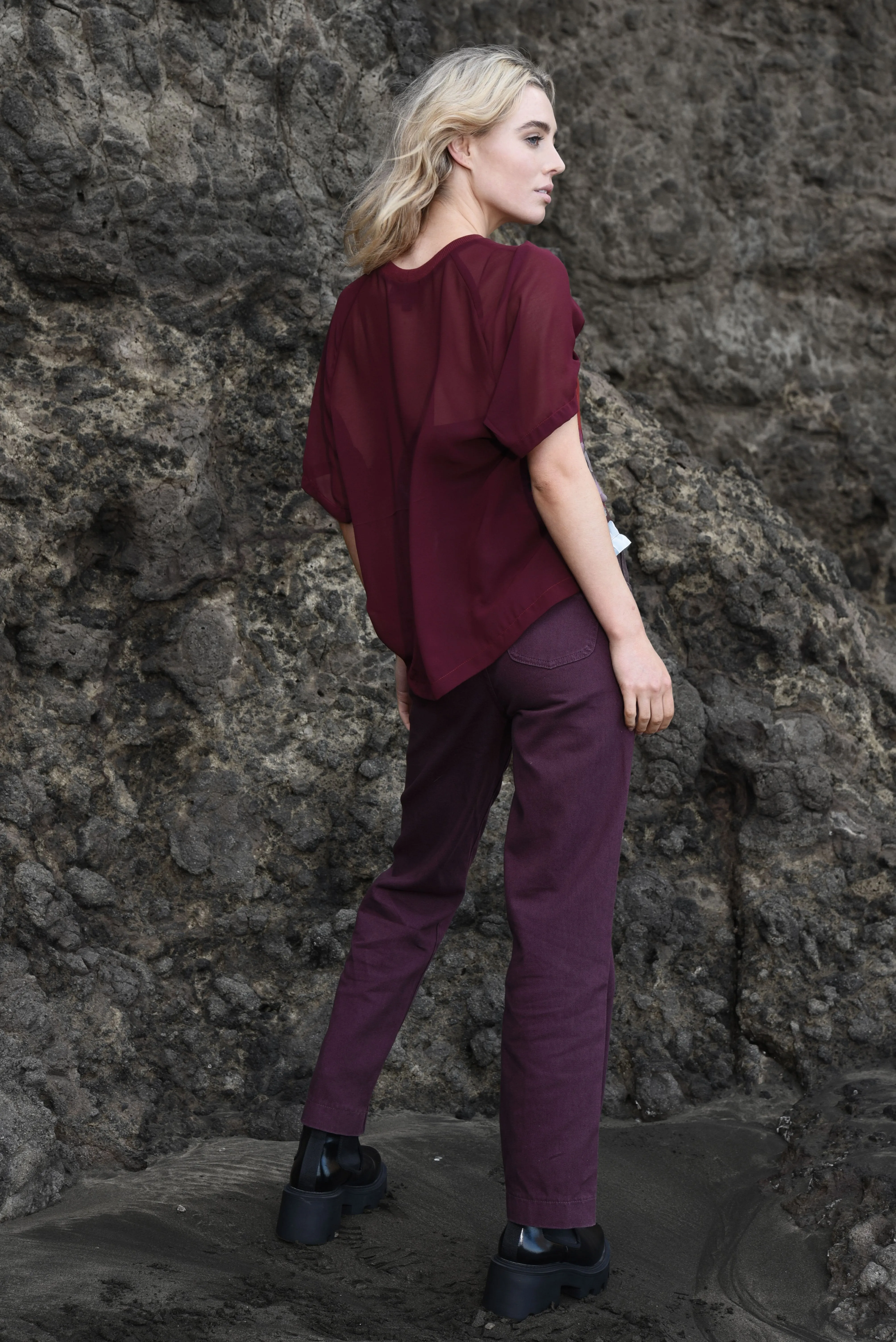 COOP by Trelise Cooper - Plain Jane Jean Merlot