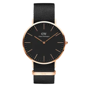 Daniel Wellington - Cornwall Black 40mm Watch