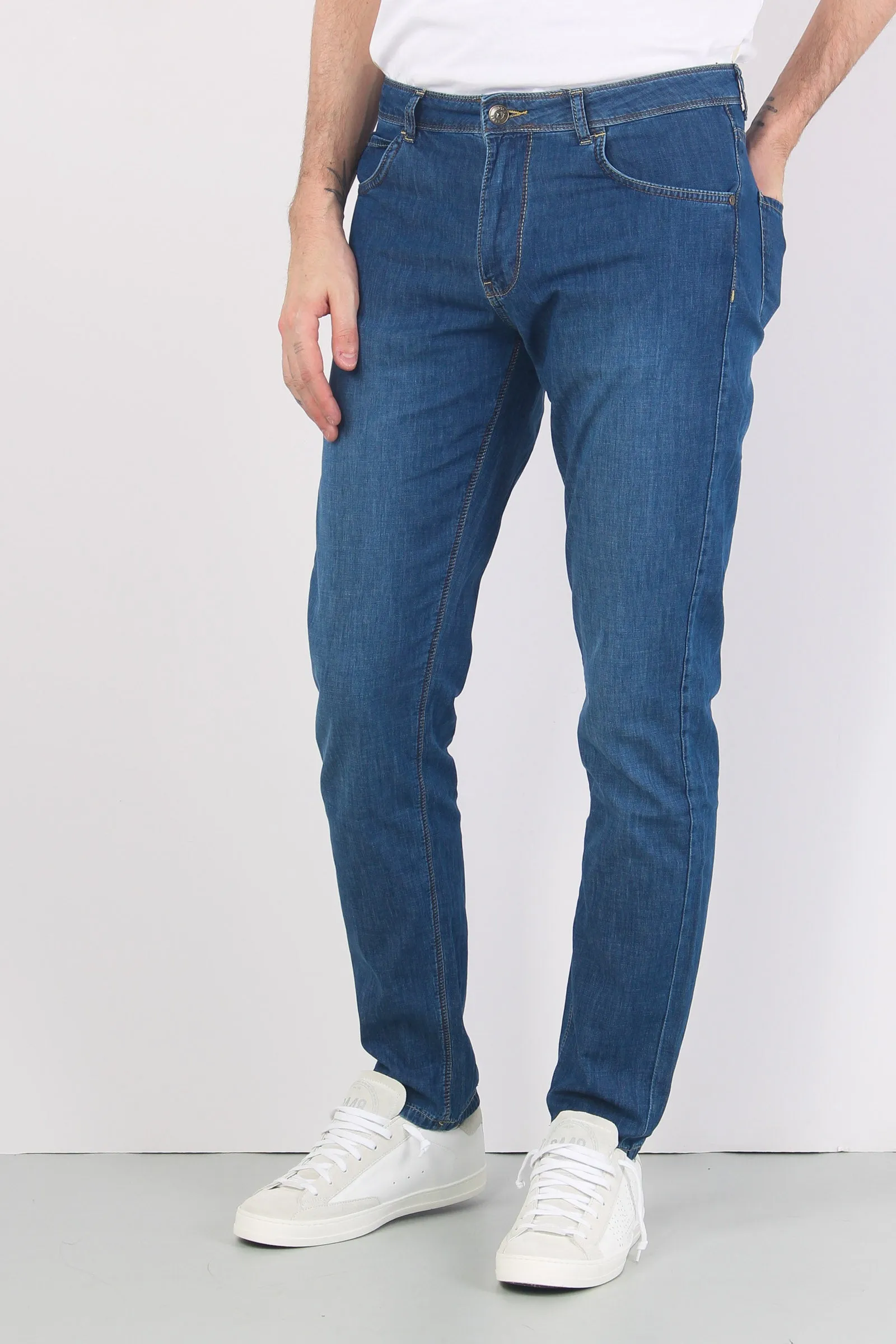 Denim Regular Denim Medio