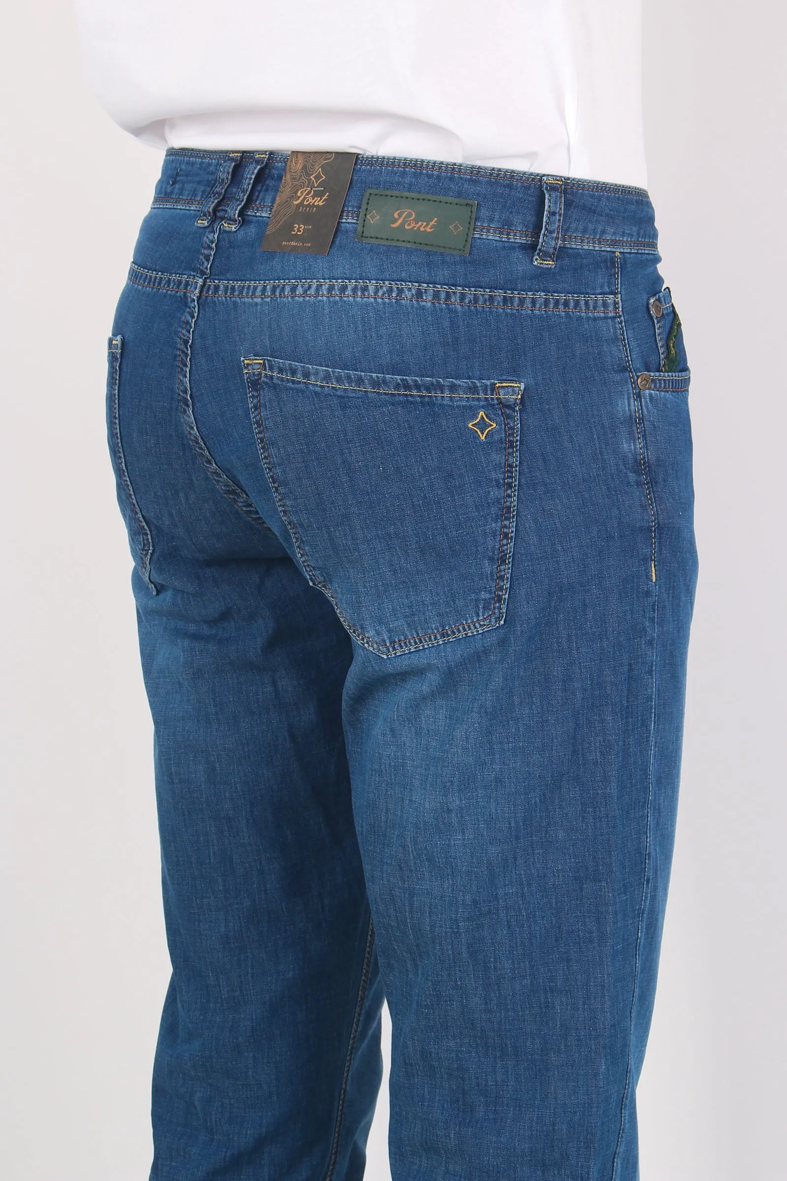 Denim Regular Denim Medio