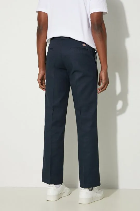 Dickies trousers 874 men's navy blue color