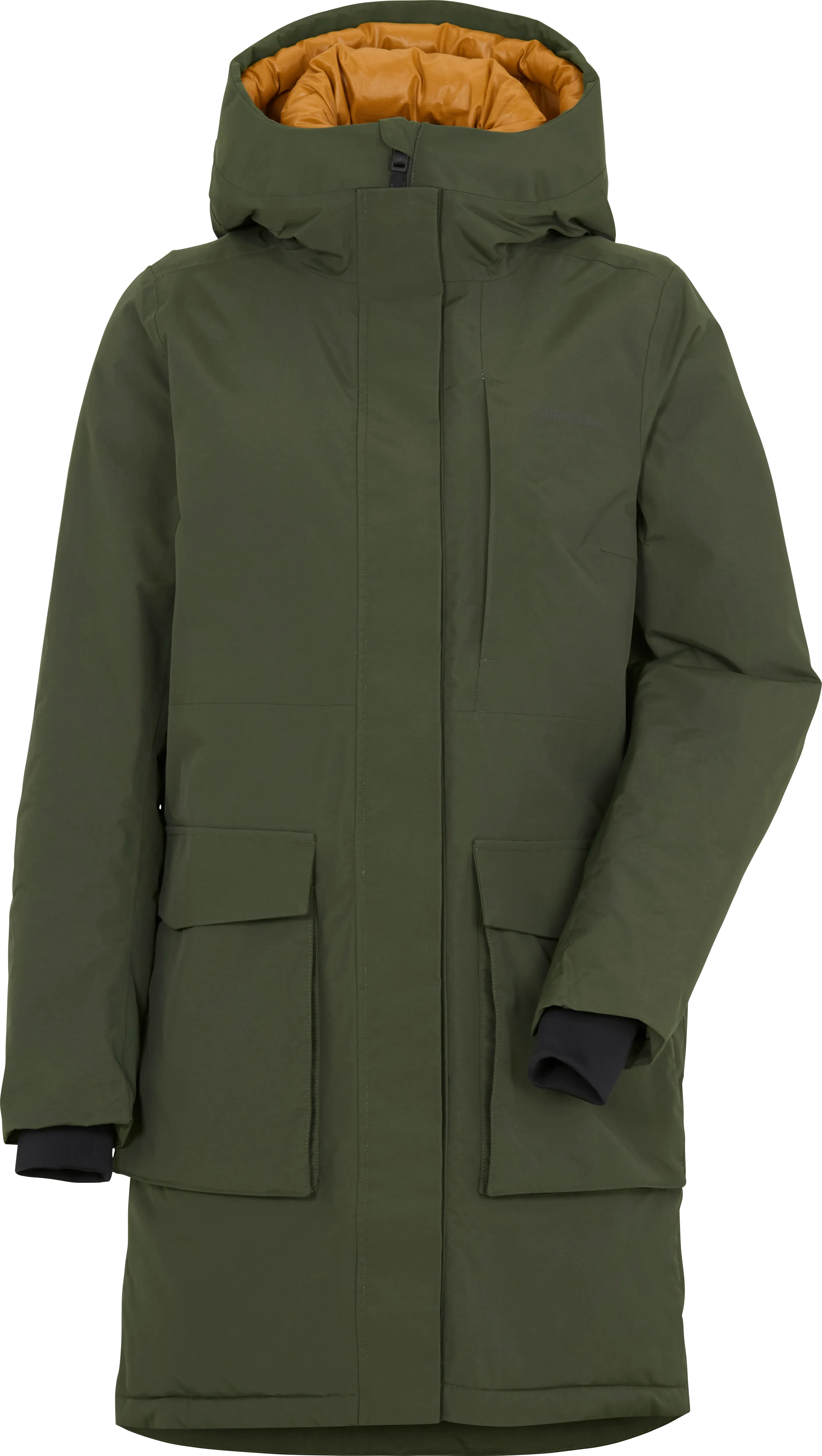 Didriksons Leya Women's Parka 2 Deep Green | Buy Didriksons Leya Women's Parka 2 Deep Green here | Outnorth