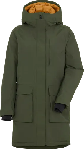 Didriksons Leya Women's Parka 2 Deep Green | Buy Didriksons Leya Women's Parka 2 Deep Green here | Outnorth