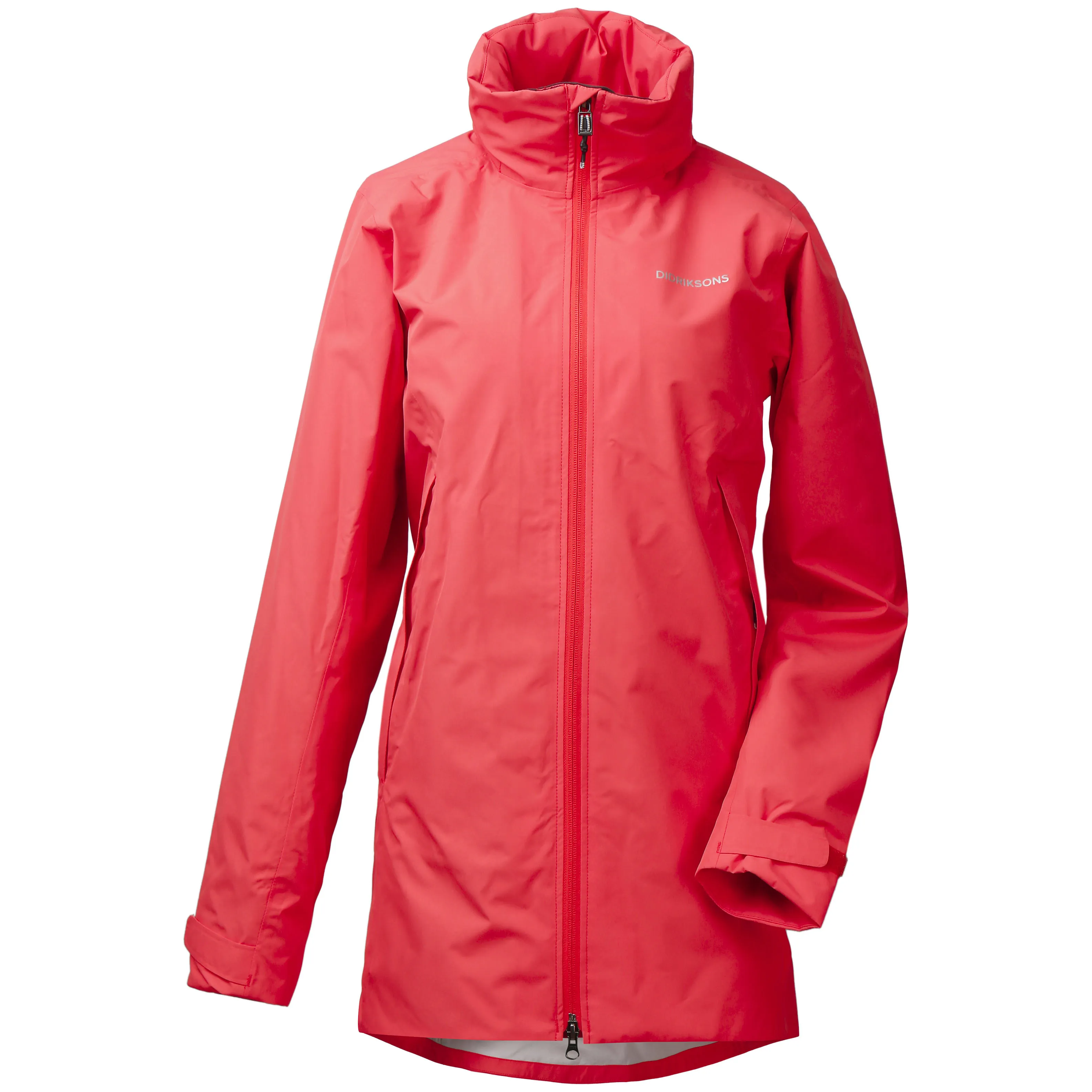 Didriksons Noor Women's Parka 2 Coral Red | Buy Didriksons Noor Women's Parka 2 Coral Red here | Outnorth