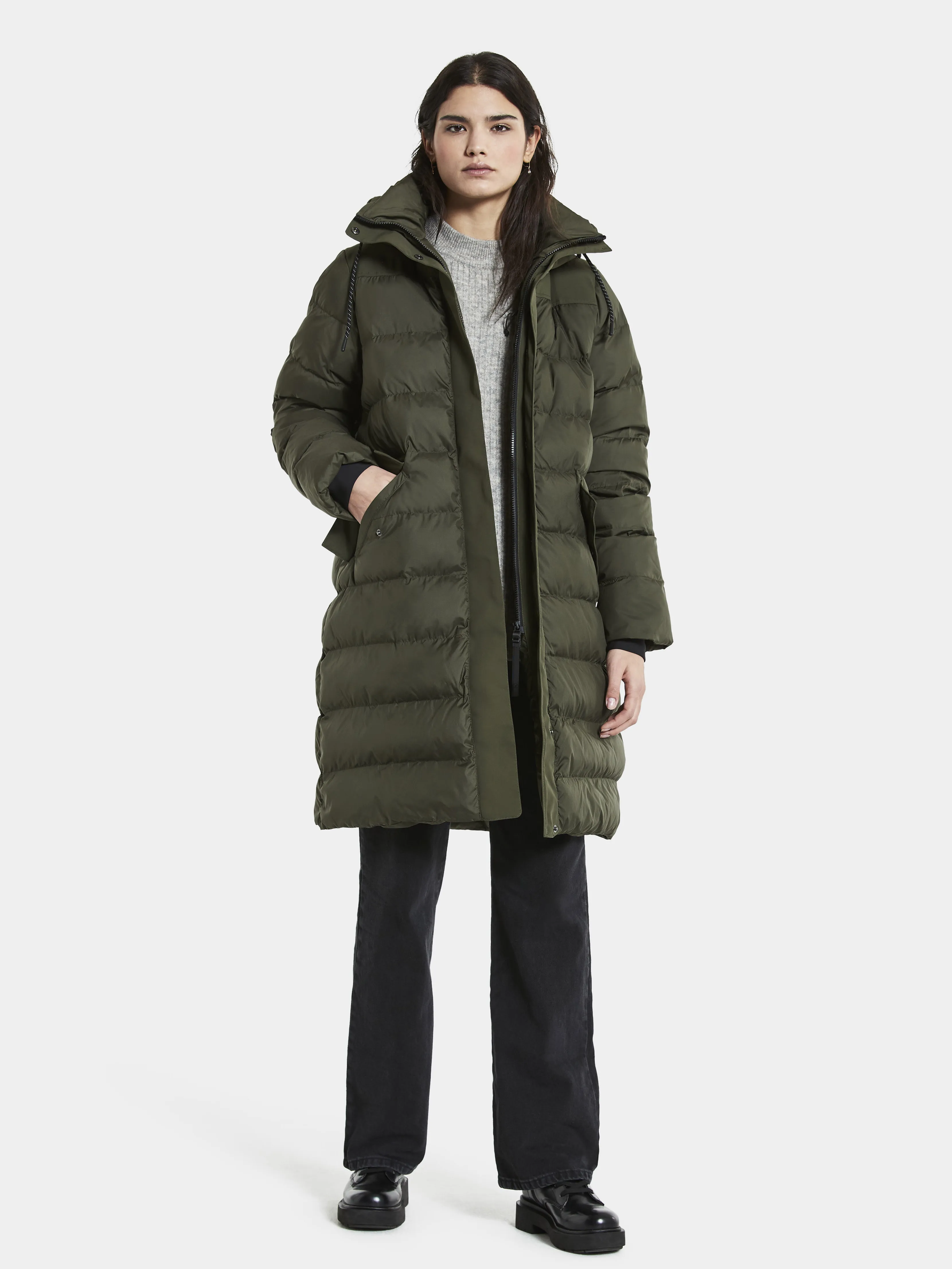 Didriksons Women's Fay Parka Deep Green | Buy Didriksons Women's Fay Parka Deep Green here | Outnorth