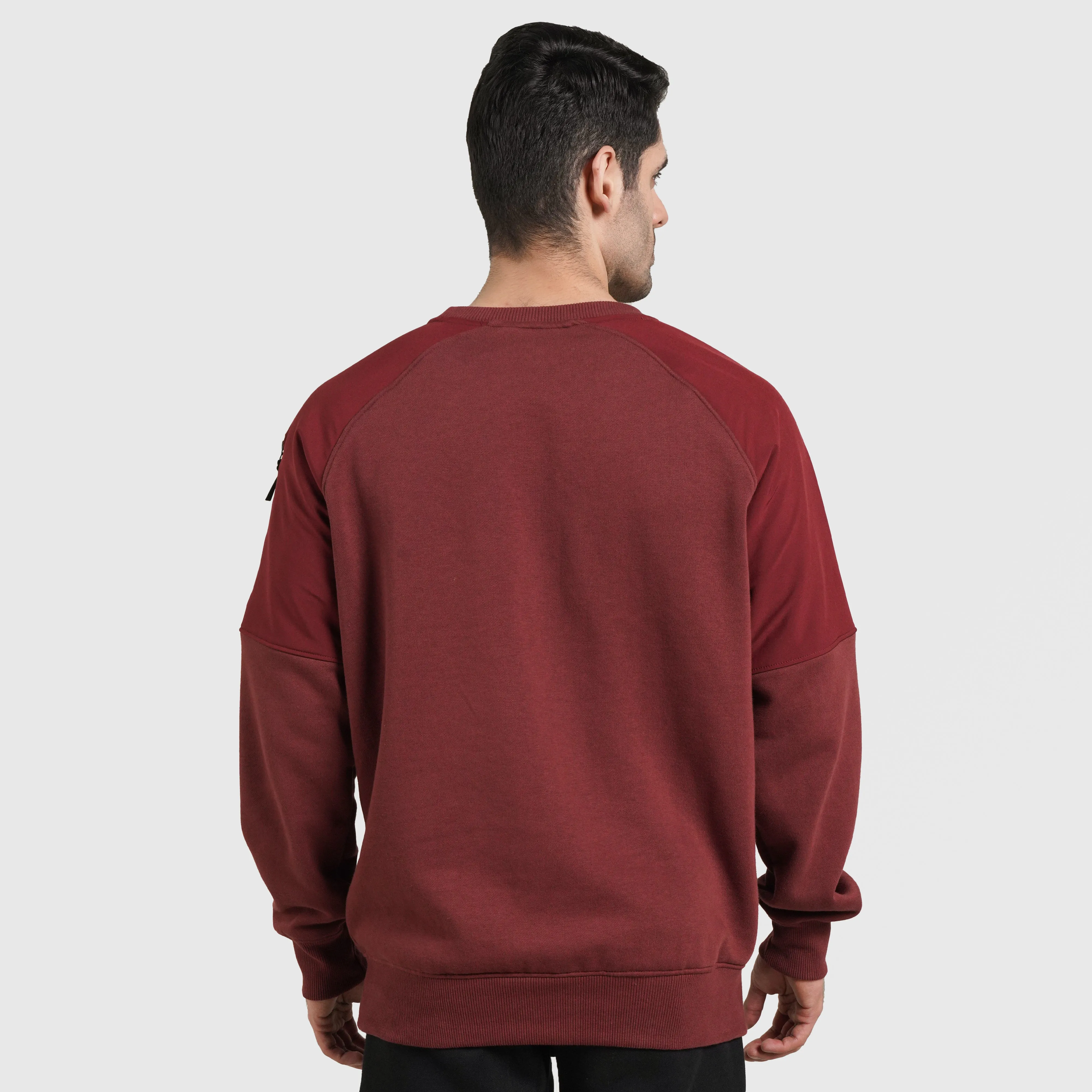 Digit Sweatshirt (Maroon)