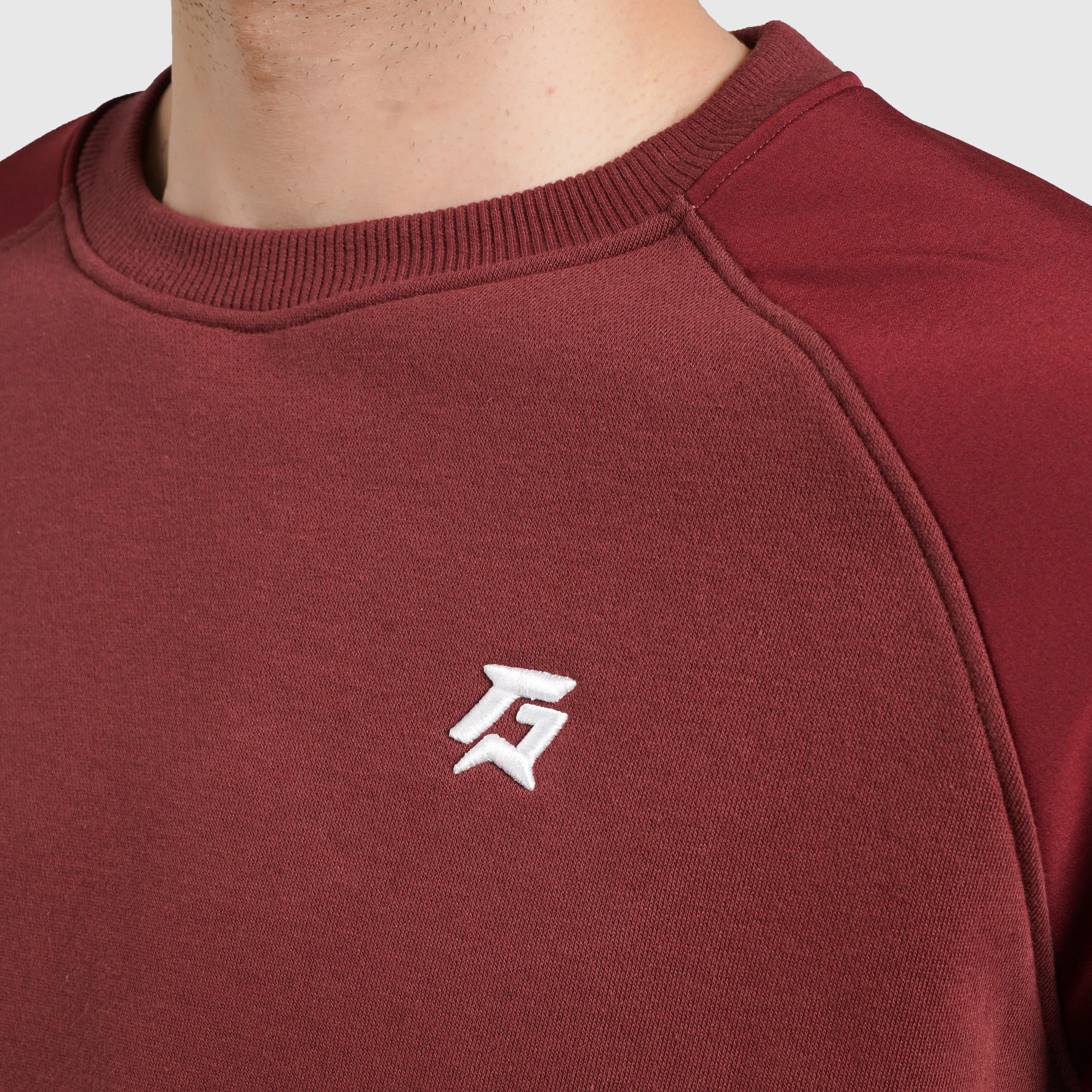 Digit Sweatshirt (Maroon)