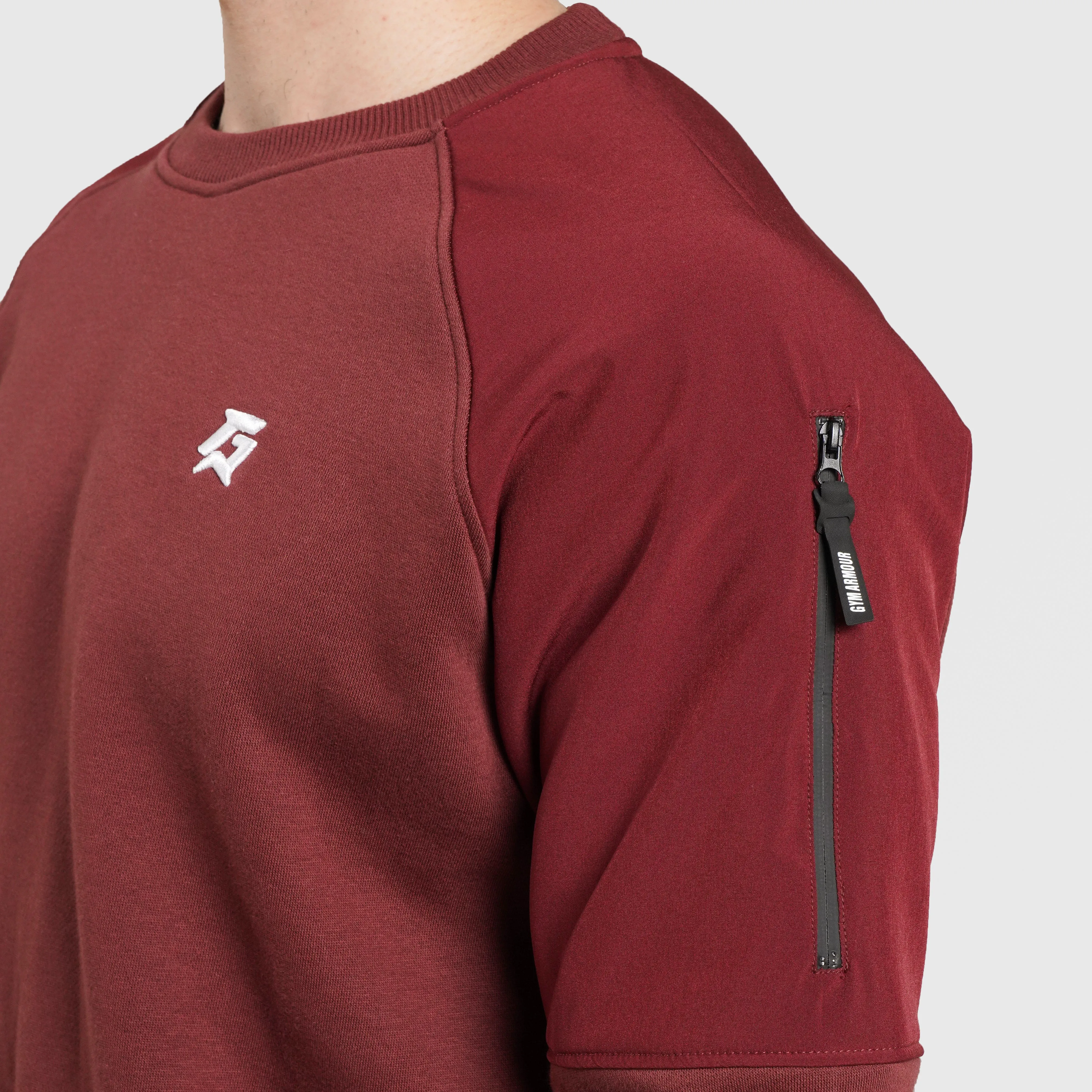 Digit Sweatshirt (Maroon)