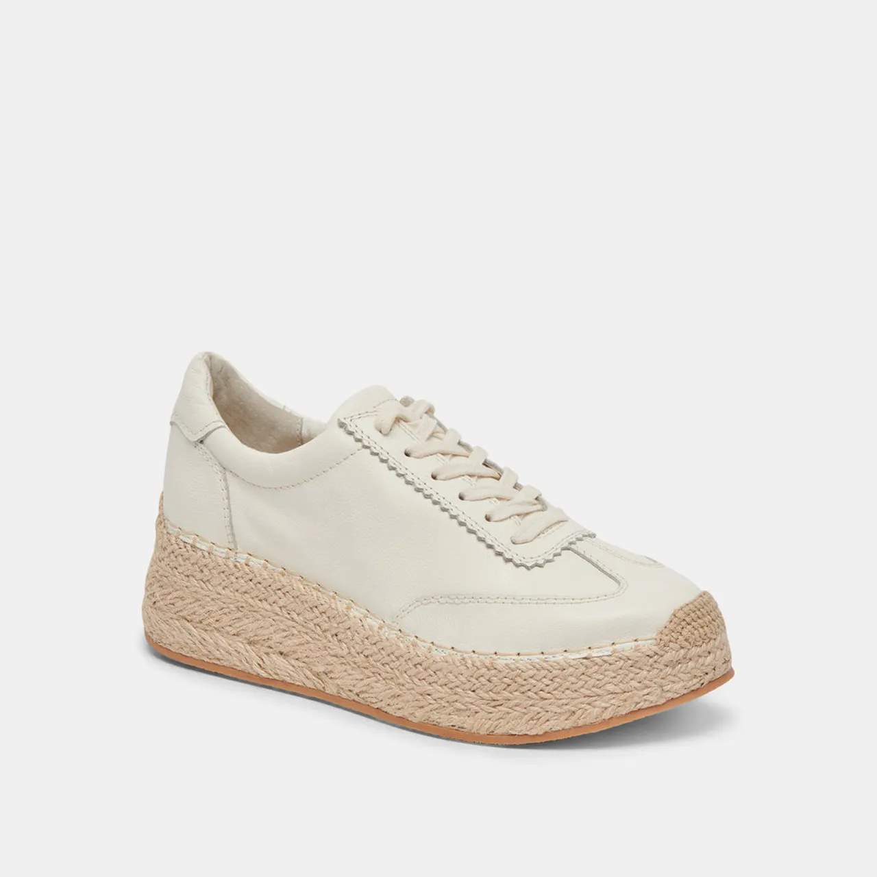 Dolce Vita Jaja Leather Sneaker- White