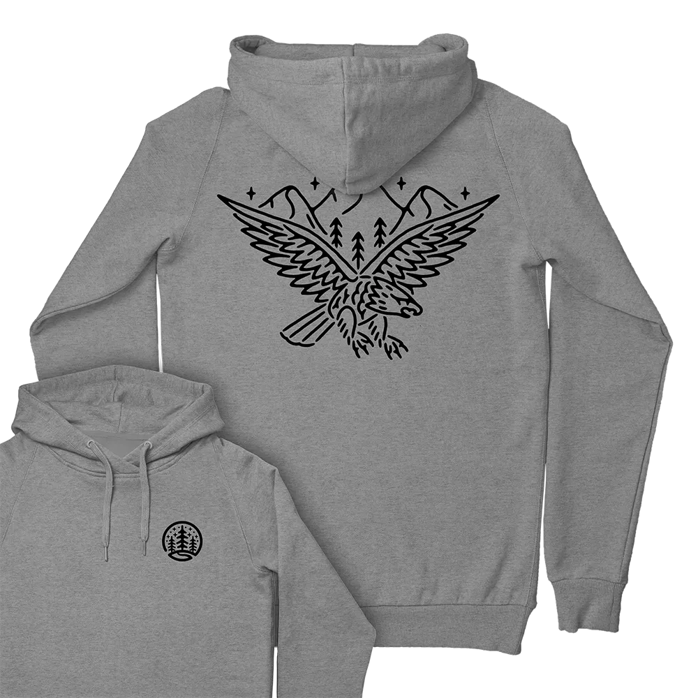 Eagle Hoodie / Back Print