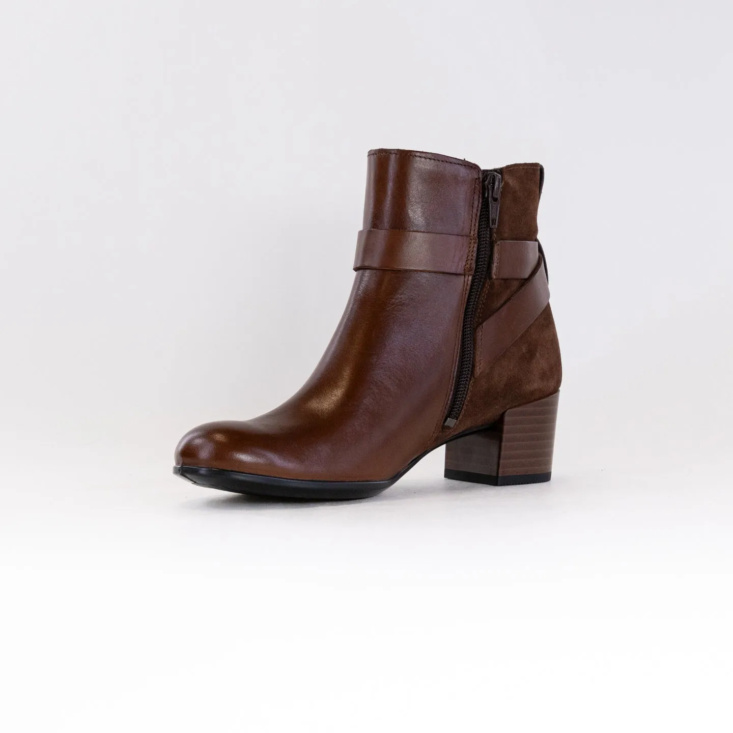 ECCO Dress Classic 35MM Buckle Ankle Boot (Women's) - Walnut