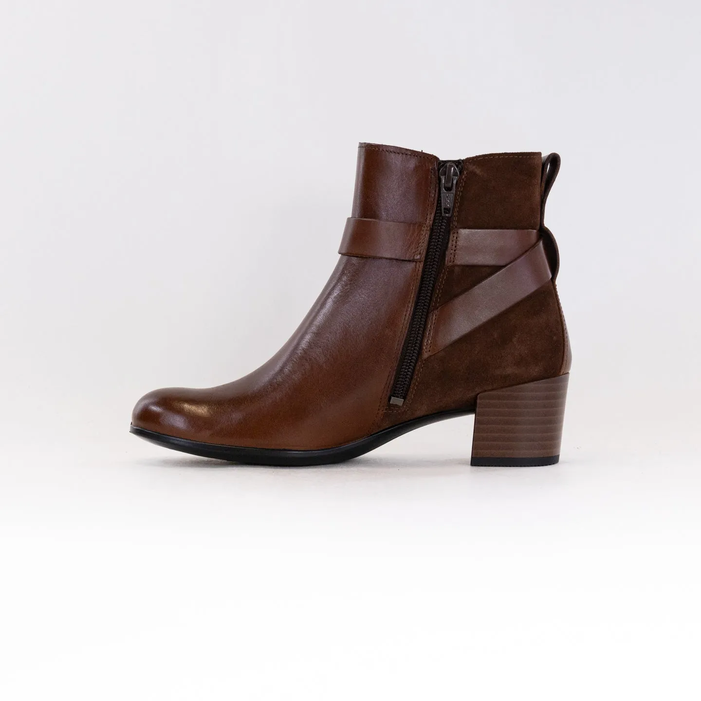 ECCO Dress Classic 35MM Buckle Ankle Boot (Women's) - Walnut