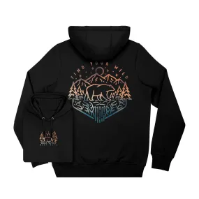 Find Your Wild Hoodie / Back Print