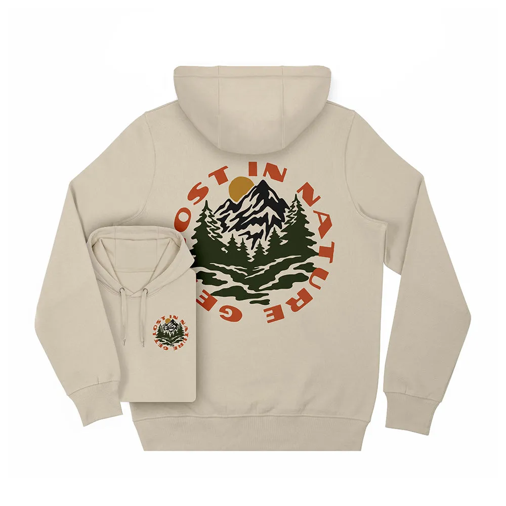 Get Lost in Nature Hoodie / Back Print