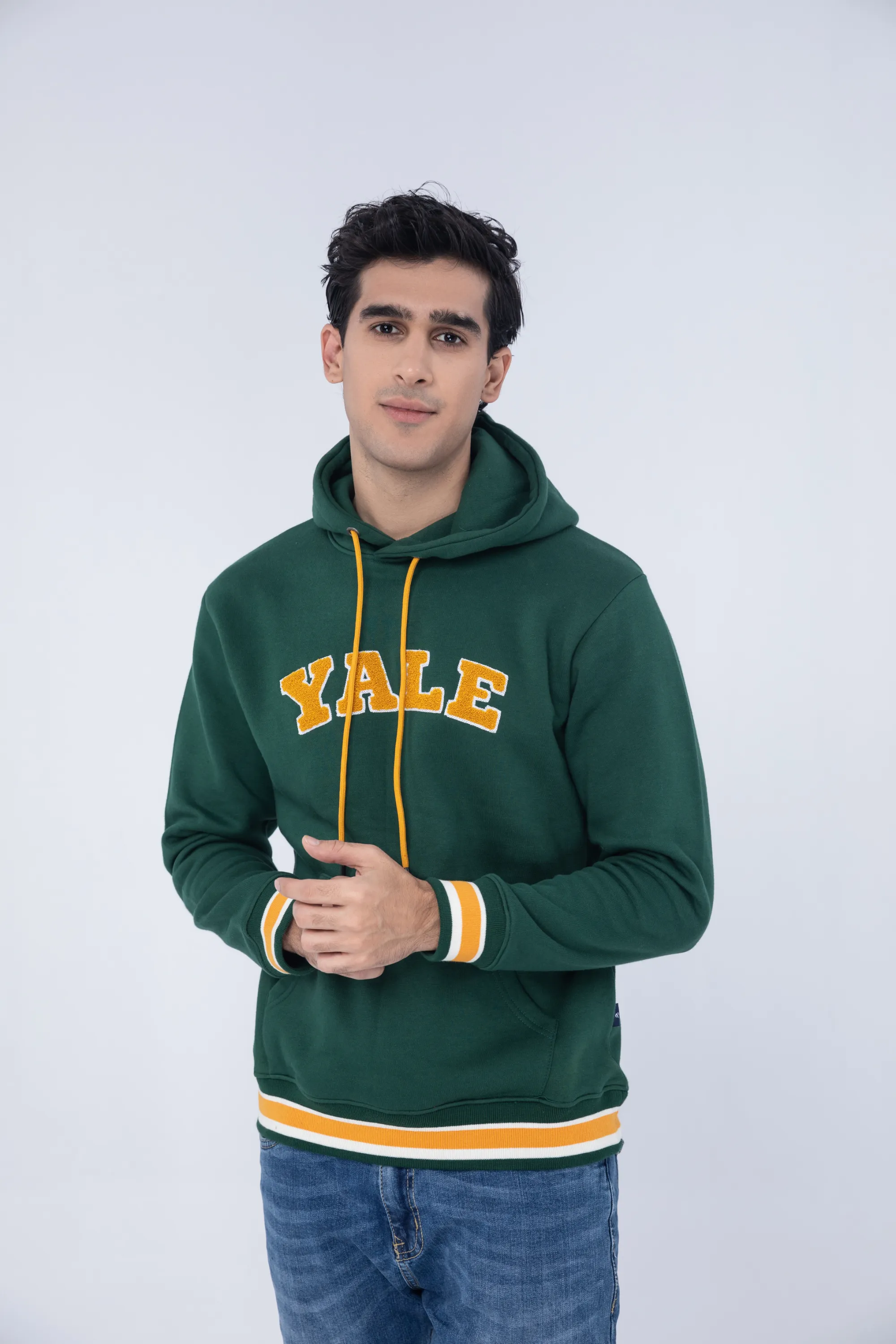 Green and Yellow Hoodie