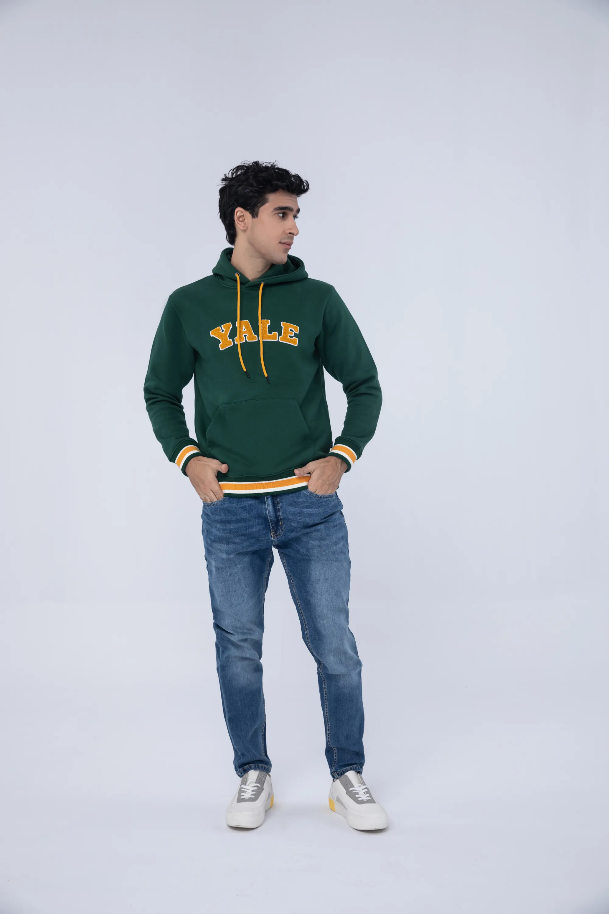 Green and Yellow Hoodie