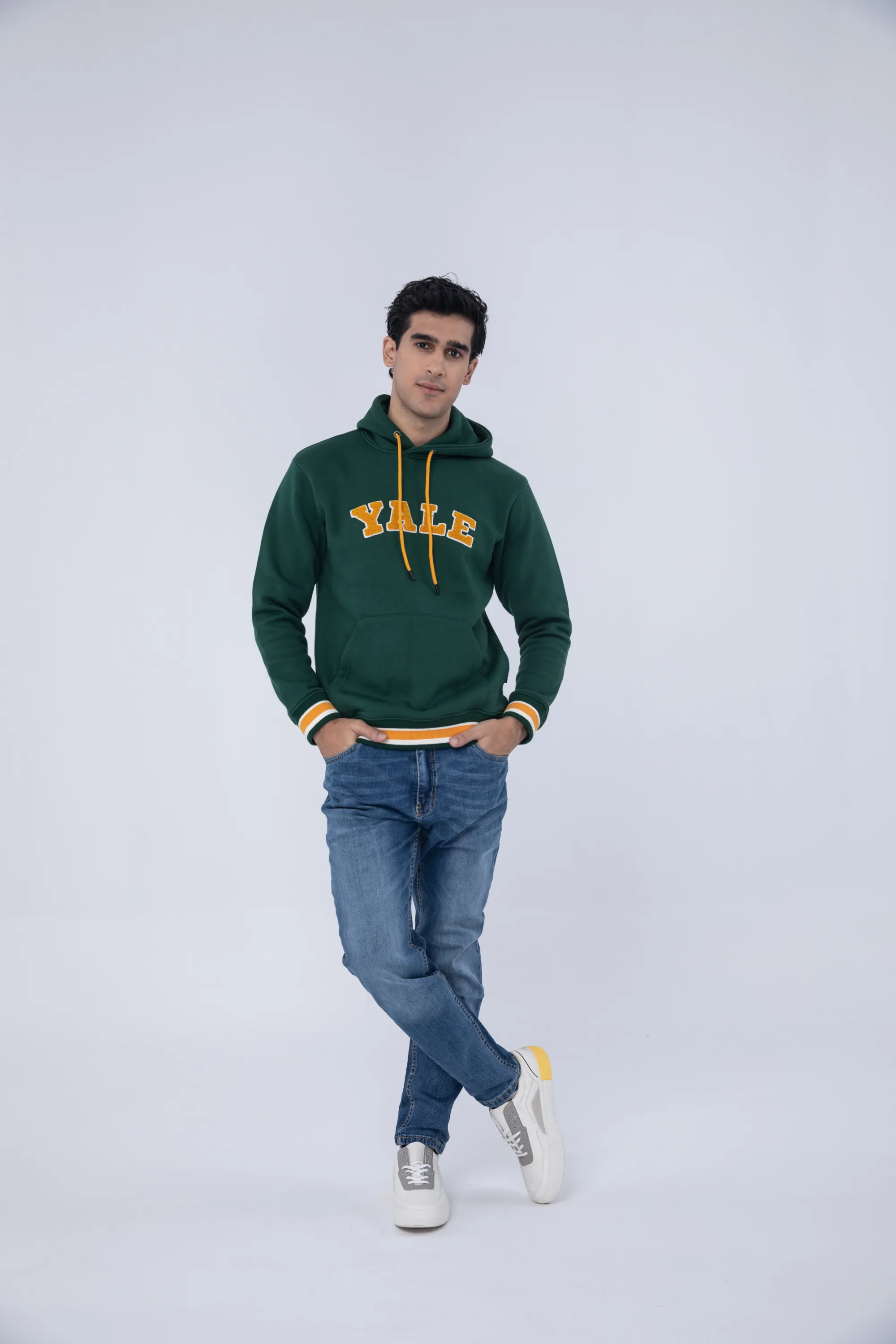 Green and Yellow Hoodie