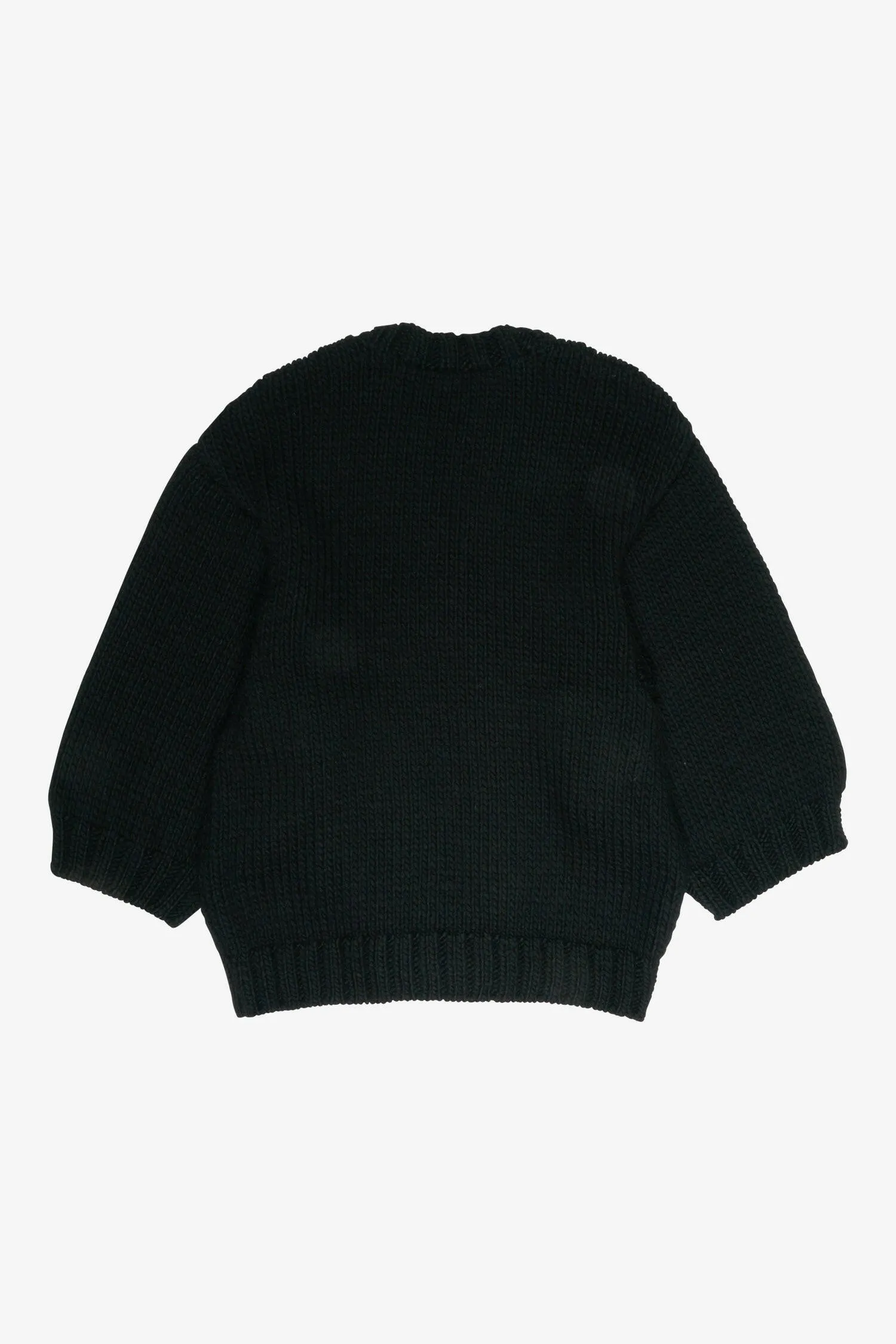 Heavy-Wool Cardigan