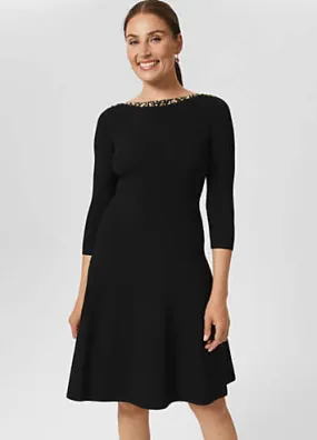 HOBBS Emily Knitted Dress | Kaleidoscope