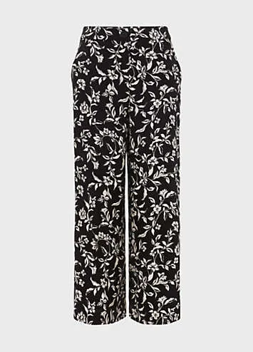 HOBBS Eve Crop Trousers | Kaleidoscope