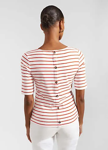 HOBBS Katie Button Back Top | Grattan