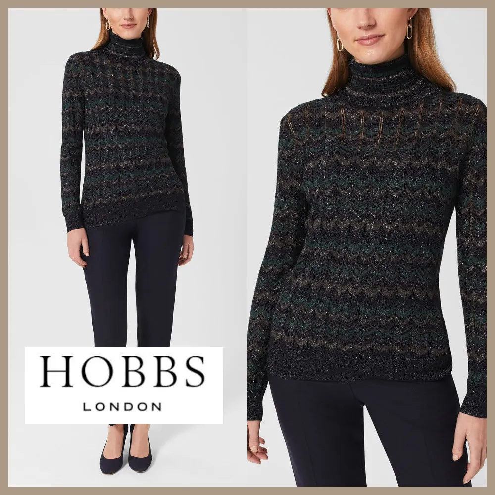 Hobbs London  |Casual Style Blended Fabrics Street Style Long Sleeves