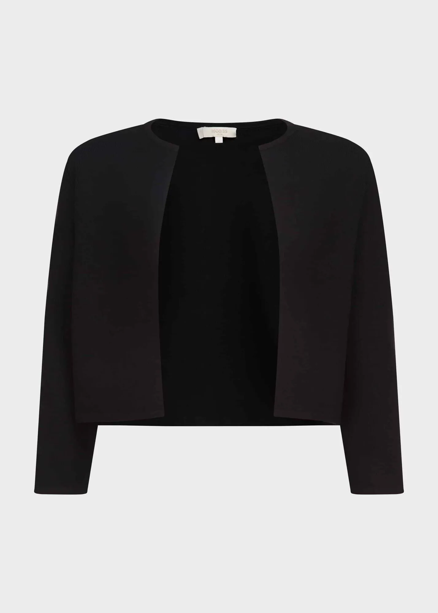 Hobbs London  |Casual Style Cropped Plain Medium Office Style Cardigans