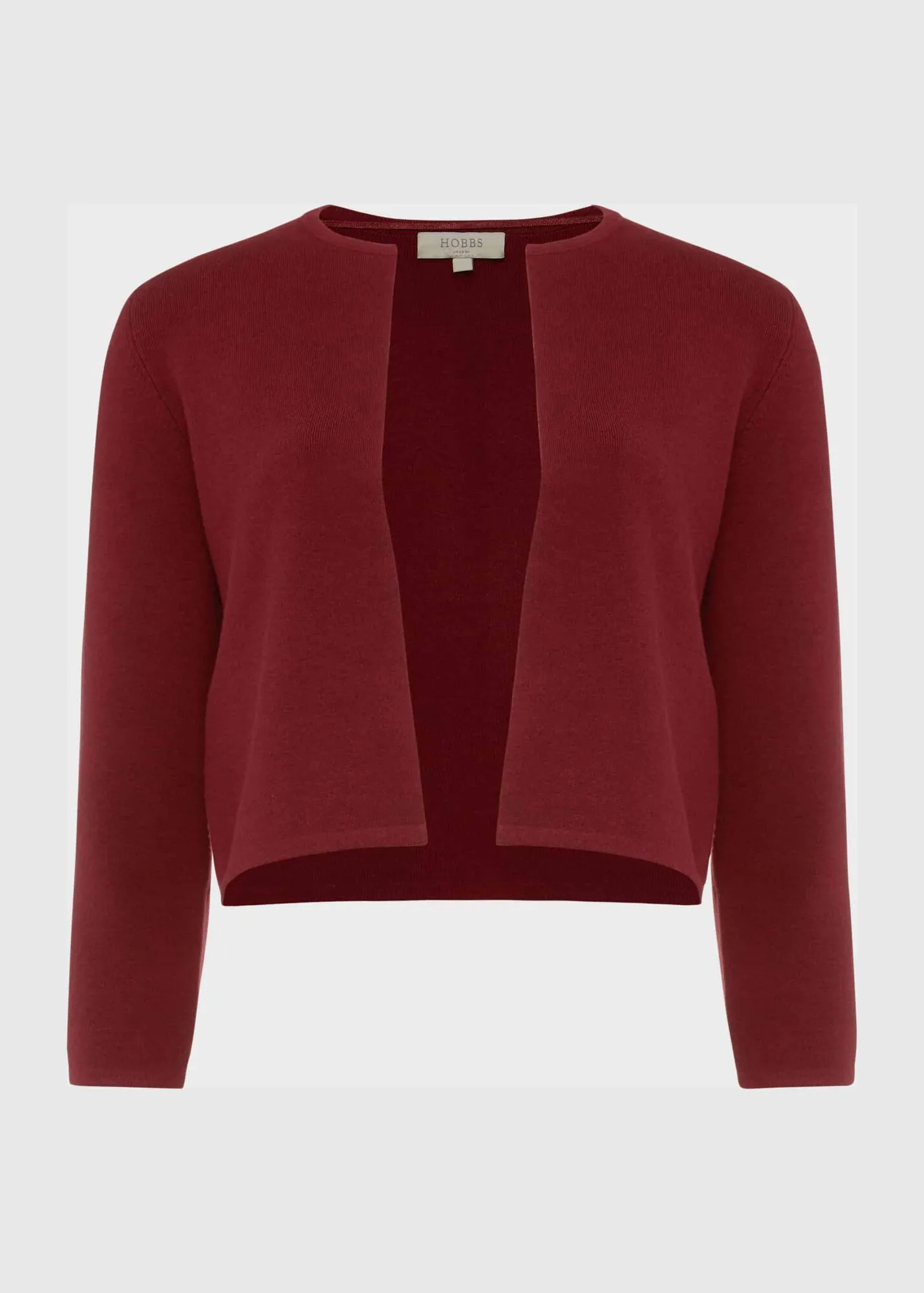 Hobbs London  |Casual Style Cropped Plain Medium Office Style Cardigans